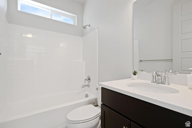 2414 N 4060 W, Lehi, UT 84043 - full bath featuring vanity, toilet, and shower / washtub combination