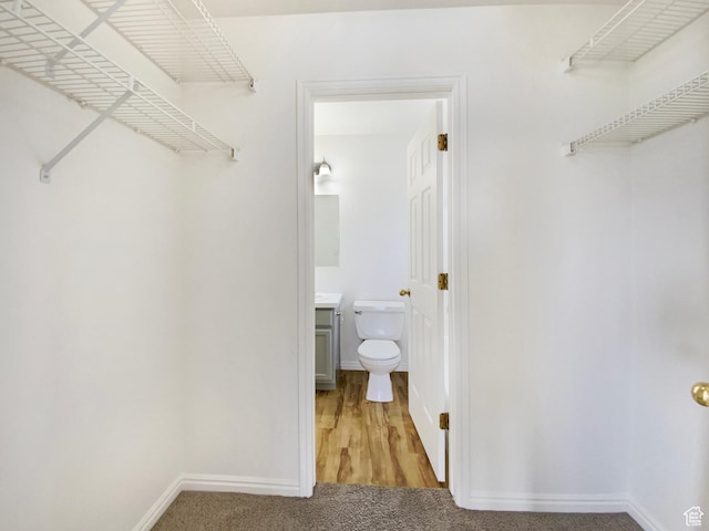 654 W 100 N, Spanish Fork, UT 84660 - spacious closet featuring light carpet