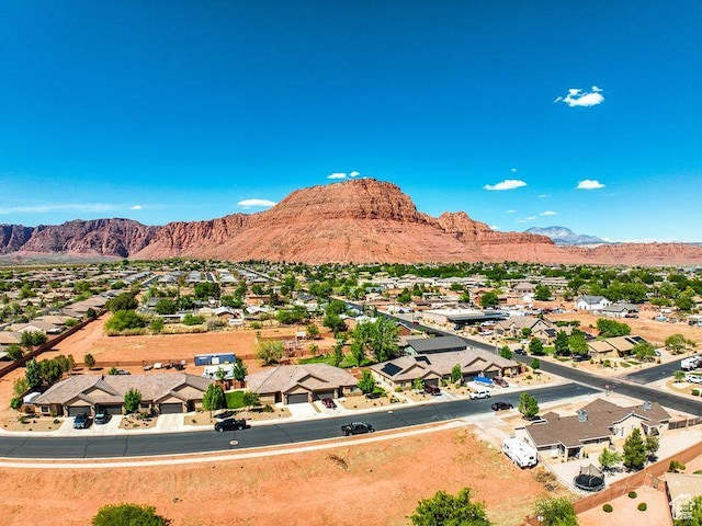 232 W 200 S, Ivins, UT 84738 - birds eye view of property with a mountain view and a residential view