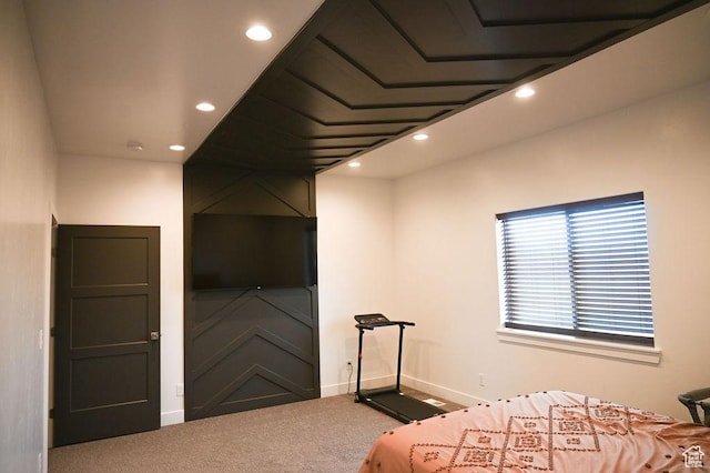 2167 S 560 W, Roosevelt, UT 84066 - bedroom with recessed lighting, carpet floors, and baseboards
