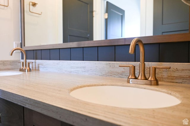 2167 S 560 W, Roosevelt, UT 84066 - bathroom featuring double vanity and a sink