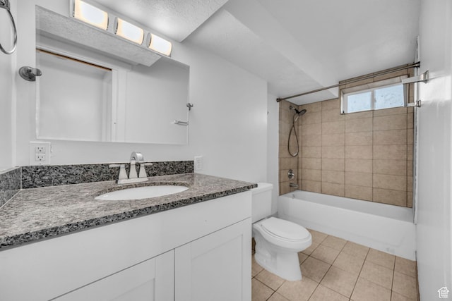 181 E 4300 S, Washington Terrace, UT 84405 - full bath featuring vanity, tile patterned flooring, shower / tub combination, and toilet