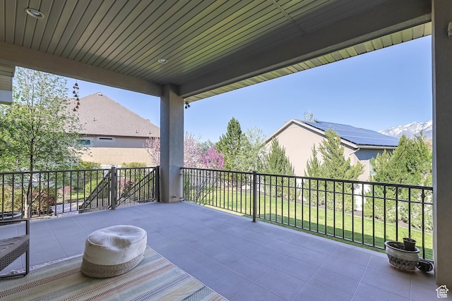 view of deck