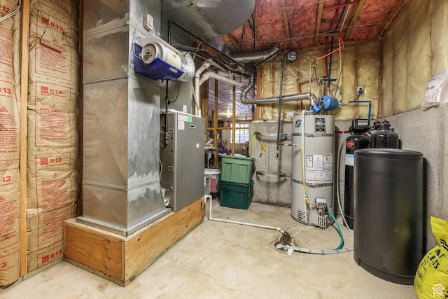 utilities featuring secured water heater