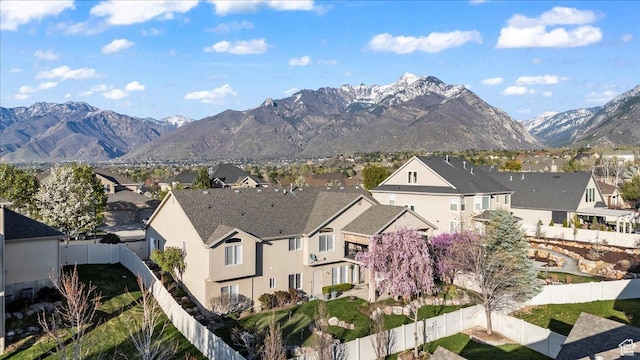 2010 E Rocklin Dr, Sandy, UT 84092 - view of mountain feature featuring a residential view