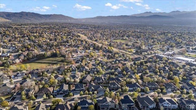 2010 E Rocklin Dr, Sandy, UT 84092 - bird's eye view with a mountain view