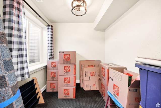 view of storage