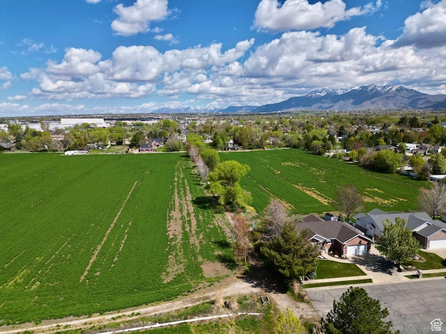 618 W 225 S, Layton, UT 84041 - drone / aerial view with a mountain view and a rural view