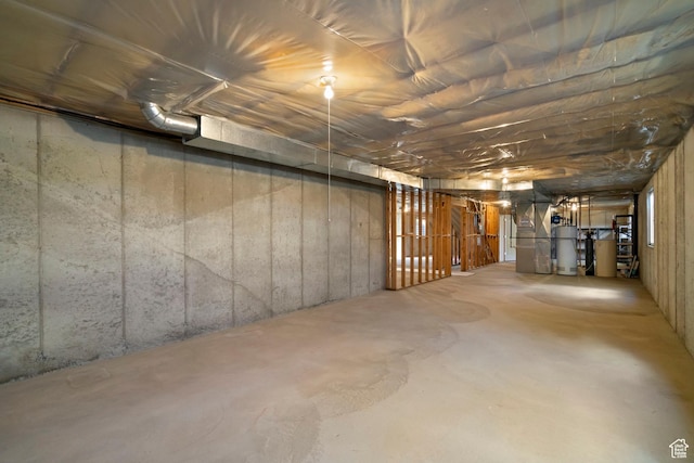 618 W 225 S, Layton, UT 84041 - unfinished below grade area featuring water heater and heating unit