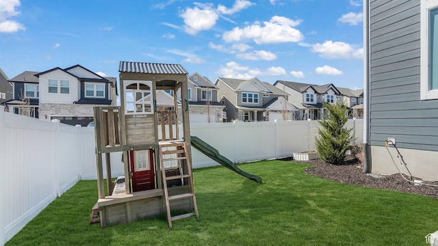 12373 S Pedroia St, Herriman, UT 84096 - view of jungle gym with a residential view