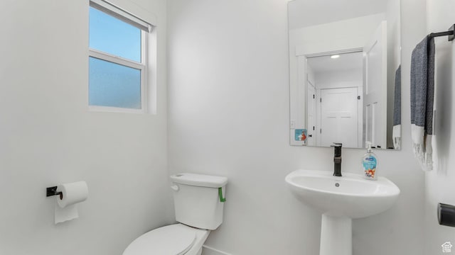 12373 S Pedroia St, Herriman, UT 84096 - half bath with toilet and baseboards