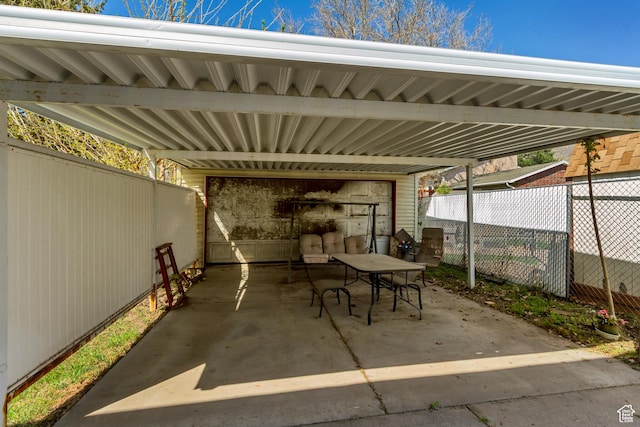 386 W 1125 N, Centerville, UT 84014 - view of patio / terrace with outdoor dining area and fence