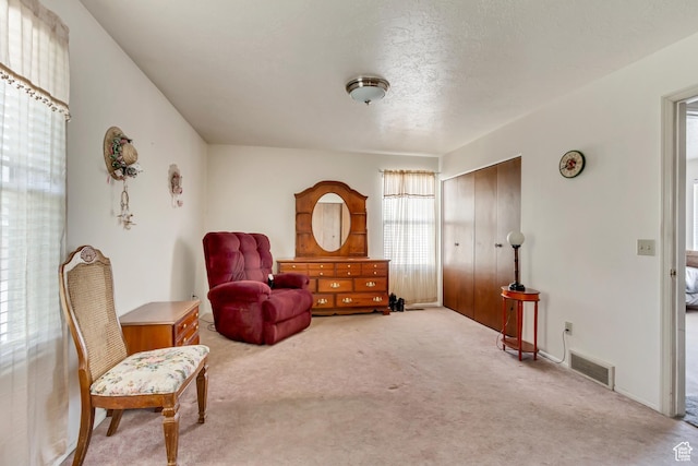 386 W 1125 N, Centerville, UT 84014 - sitting room featuring baseboards, visible vents, and carpet floors