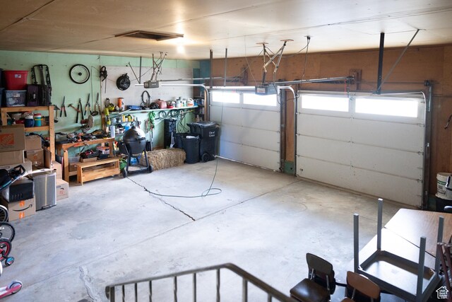 109 S 2nd W, Grace, ID 83241 - garage with a garage door opener