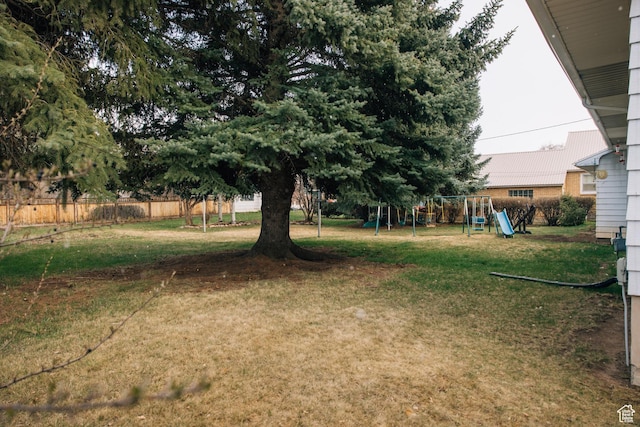 109 S 2nd W, Grace, ID 83241 - view of yard with fence and a playground