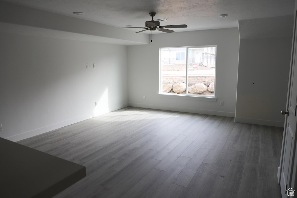 1378 N 1810 E, Spanish Fork, UT 84660 - unfurnished room with ceiling fan, wood finished floors, and baseboards