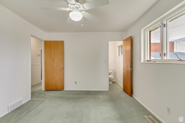 2344 E Arnett Dr, Millcreek, UT 84109 - unfurnished bedroom featuring baseboards, visible vents, and carpet