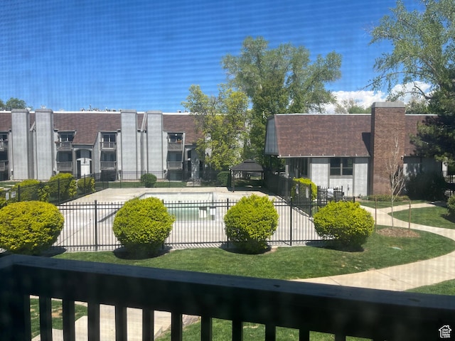 416 E Creekside Cir Unit C, Murray, UT 84107 - surrounding community with fence
