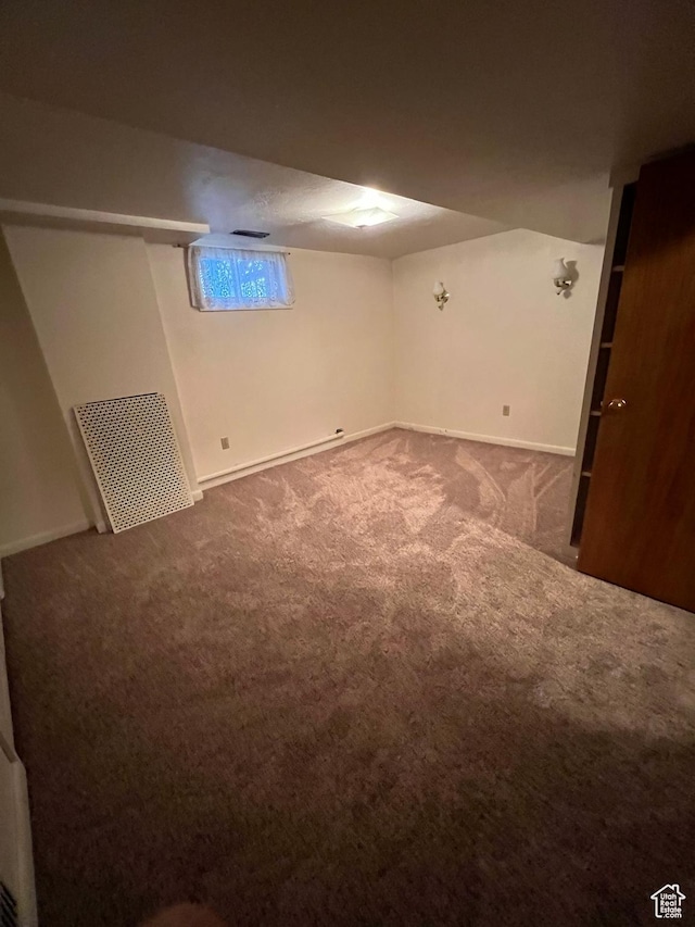 273 S 7th St S, Montpelier, ID 83254 - basement with carpet floors and baseboards