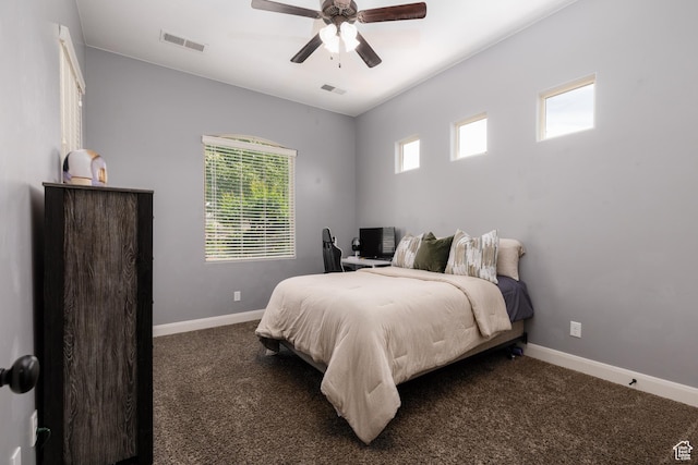 2562 S 4010 W, Hurricane, UT 84737 - bedroom featuring baseboards, visible vents, and carpet