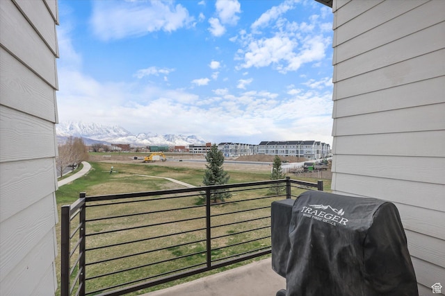 111 S 1800 W, Pleasant Grove, UT 84062 - balcony with grilling area and a mountain view