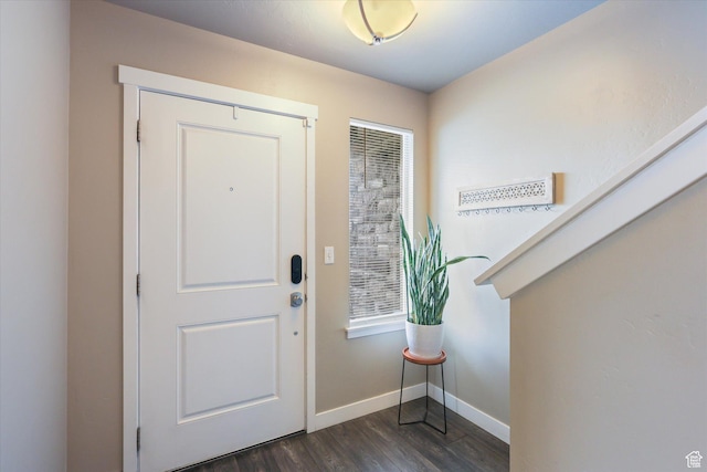 111 S 1800 W, Pleasant Grove, UT 84062 - entryway with dark wood finished floors and baseboards