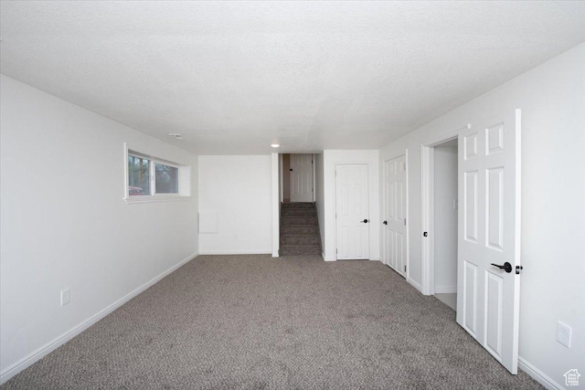 2389 S 4300 W, Taylor, UT 84401 - interior space with carpet floors, baseboards, and stairway