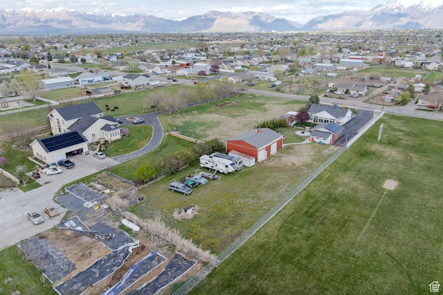 4577 S 4300 W, West Haven, UT 84401 - birds eye view of property with a mountain view and a residential view
