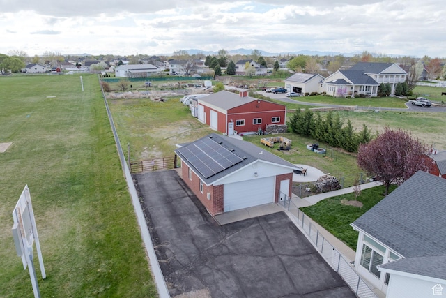 4577 S 4300 W, West Haven, UT 84401 - birds eye view of property featuring a residential view and a mountain view