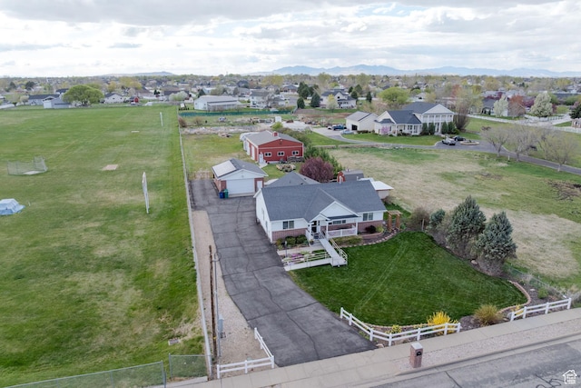 4577 S 4300 W, West Haven, UT 84401 - birds eye view of property featuring a mountain view and a residential view