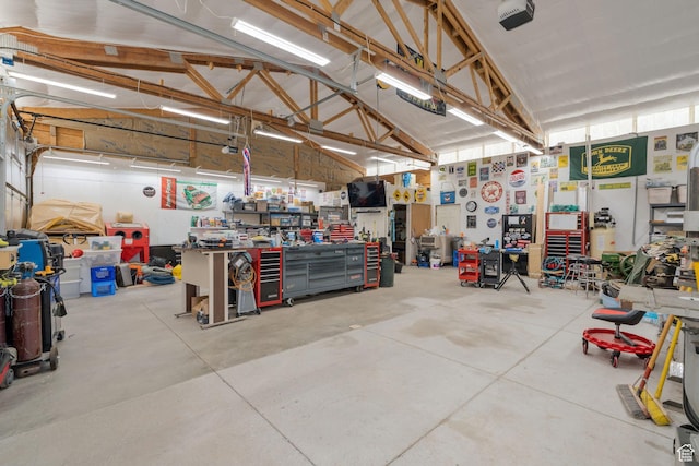 4577 S 4300 W, West Haven, UT 84401 - garage featuring a workshop area