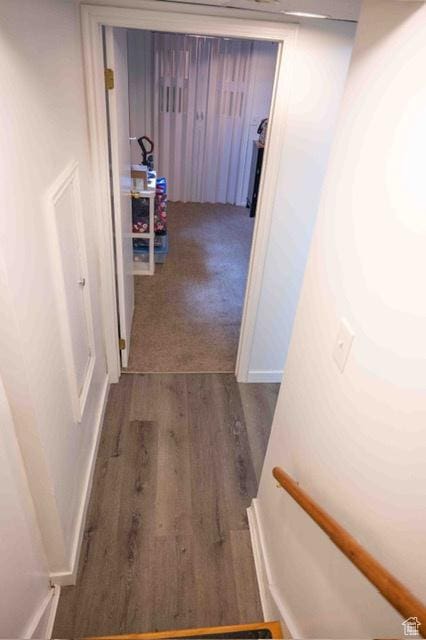 3724 S Carolyn St, Millcreek, UT 84106 - hall with wood finished floors