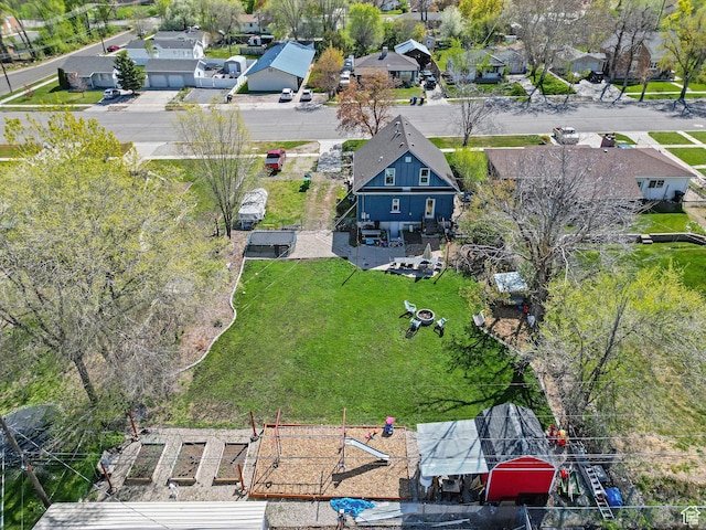 453 N 200 W, Brigham City, UT 84302 - drone / aerial view featuring a residential view