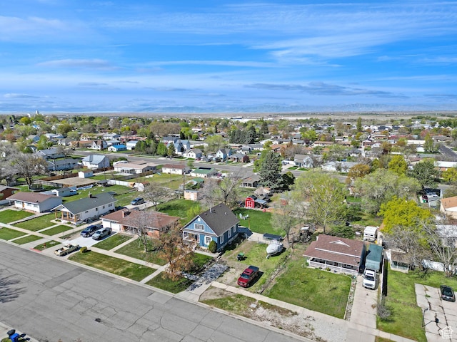 453 N 200 W, Brigham City, UT 84302 - birds eye view of property featuring a residential view