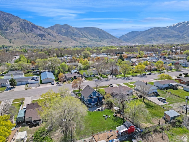 453 N 200 W, Brigham City, UT 84302 - aerial view with a residential view and a mountain view
