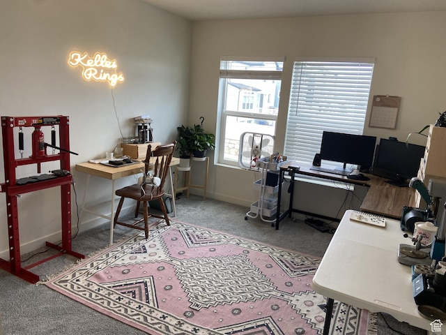 9372 N Scenic Mountain Dr W, Eagle Mountain, UT 84005 - carpeted office space with baseboards