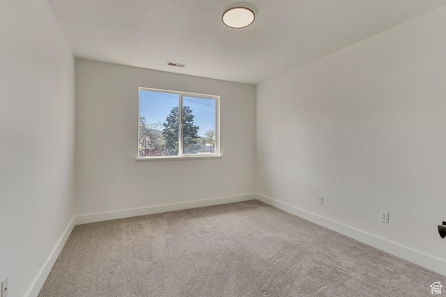 2074 S Orchard Dr, Bountiful, UT 84010 - carpeted empty room with visible vents and baseboards