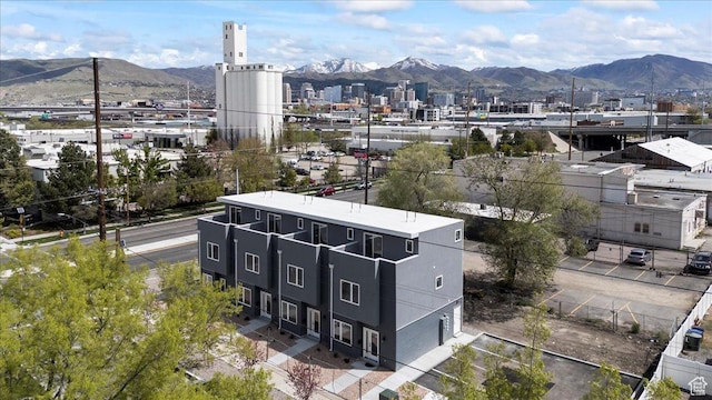 805 S 800 W Unit D, Salt Lake City, UT 84104 - drone / aerial view featuring a view of city and a mountain view