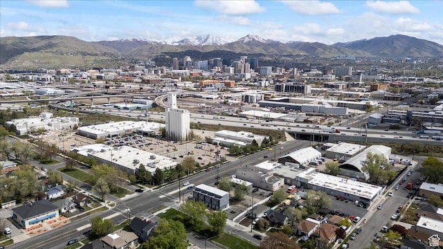 805 S 800 W Unit D, Salt Lake City, UT 84104 - bird's eye view with a city view and a mountain view