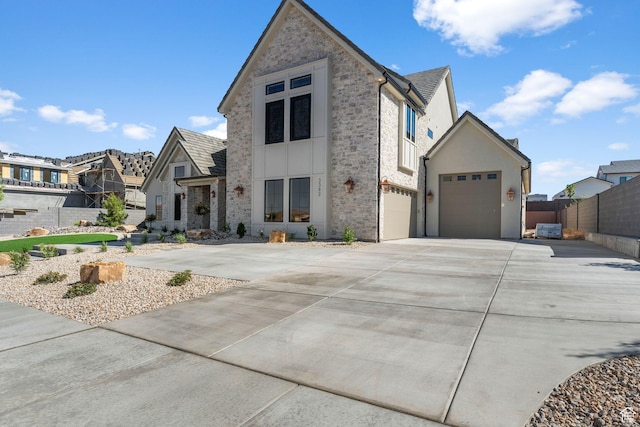 3382 E Ezra Ln, St George, UT 84790 - view of front of property featuring fence, driveway, and a residential view