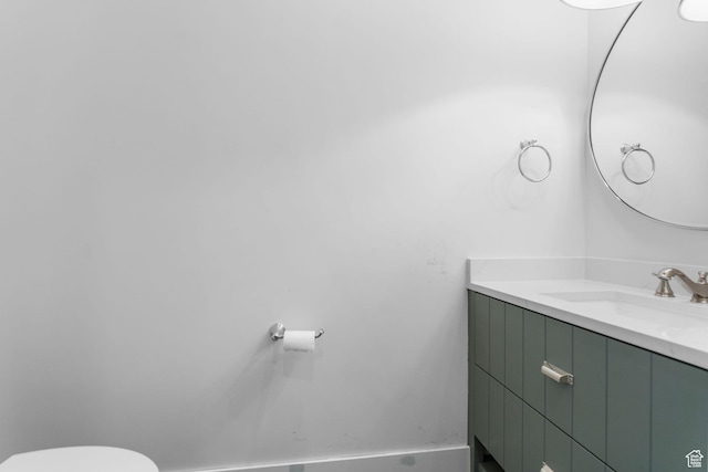 3382 E Ezra Ln, St George, UT 84790 - bathroom with vanity and toilet