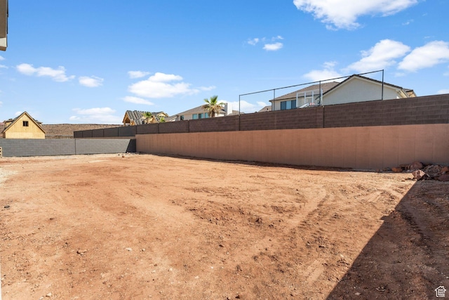 3382 E Ezra Ln, St George, UT 84790 - view of yard featuring fence