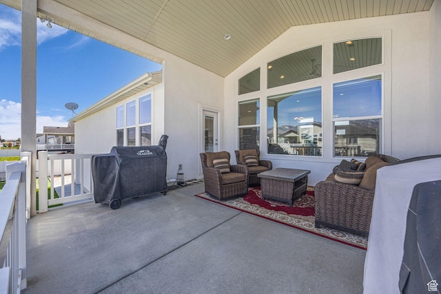 2364 N 2400 W, Farr West, UT 84404 - view of patio / terrace with an outdoor living space and area for grilling