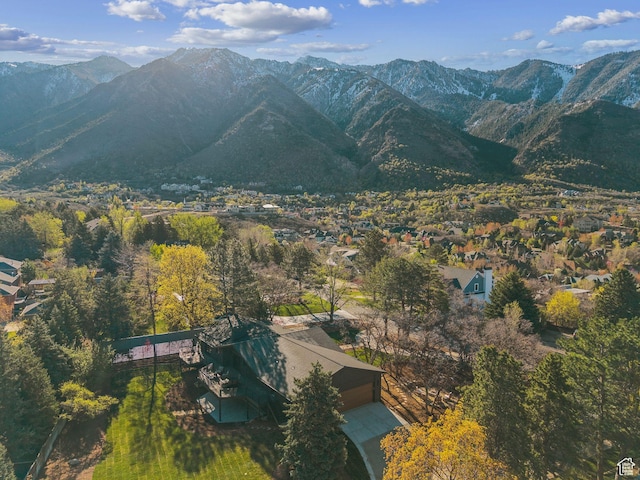 view of mountain feature