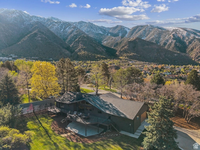 view of mountain feature