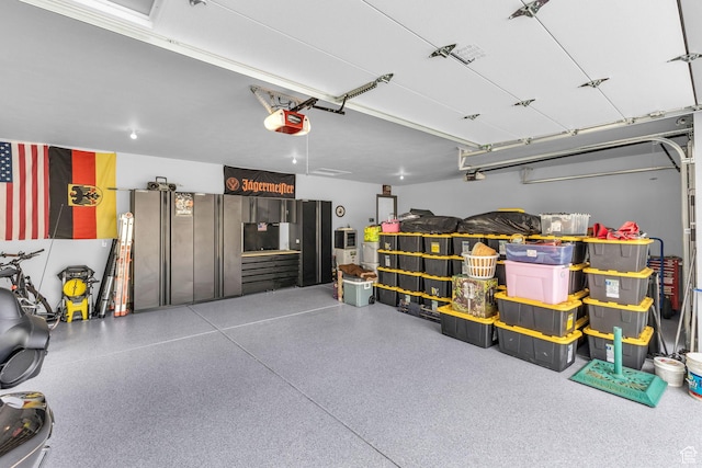 305 E 3700 N, North Ogden, UT 84414 - garage featuring a garage door opener