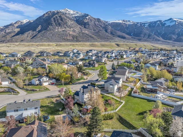 305 E 3700 N, North Ogden, UT 84414 - aerial view featuring a residential view and a mountain view