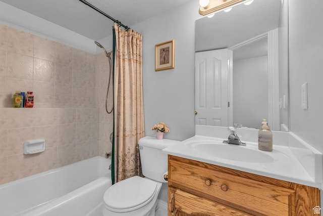 305 E 3700 N, North Ogden, UT 84414 - bathroom featuring shower / tub combo, toilet, and vanity