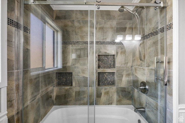 498 E 3000 N, North Ogden, UT 84414 - full bathroom featuring shower / bath combination with glass door