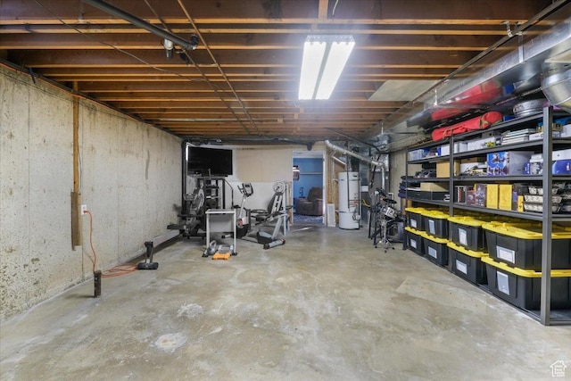 498 E 3000 N, North Ogden, UT 84414 - unfinished below grade area featuring water heater